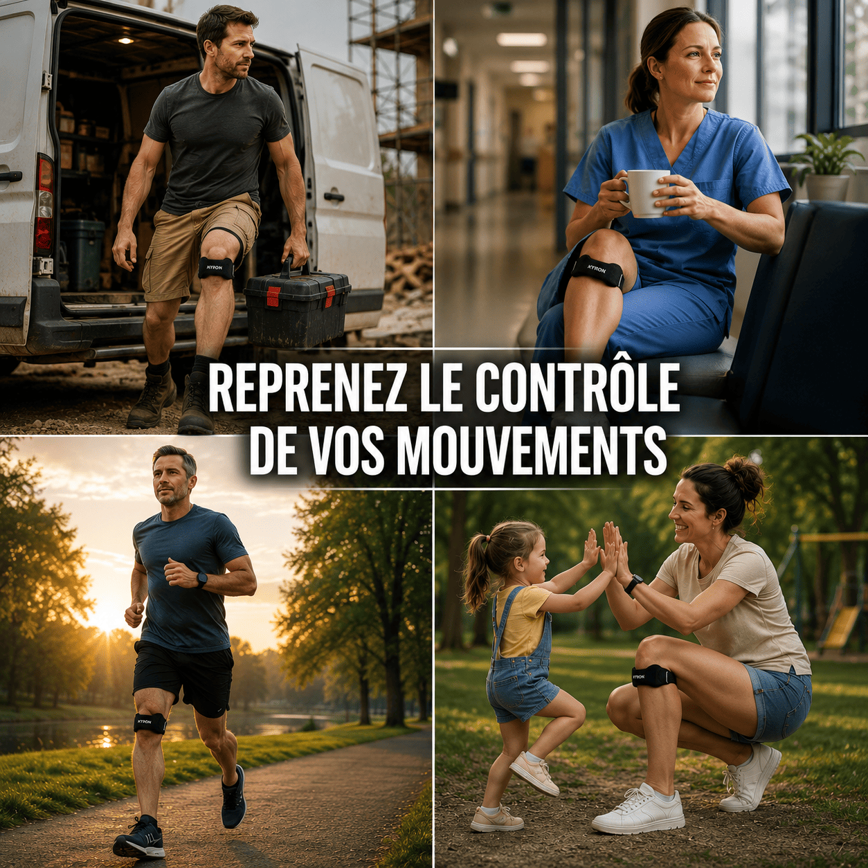 KYRON | Soulage la pression sous la rotule