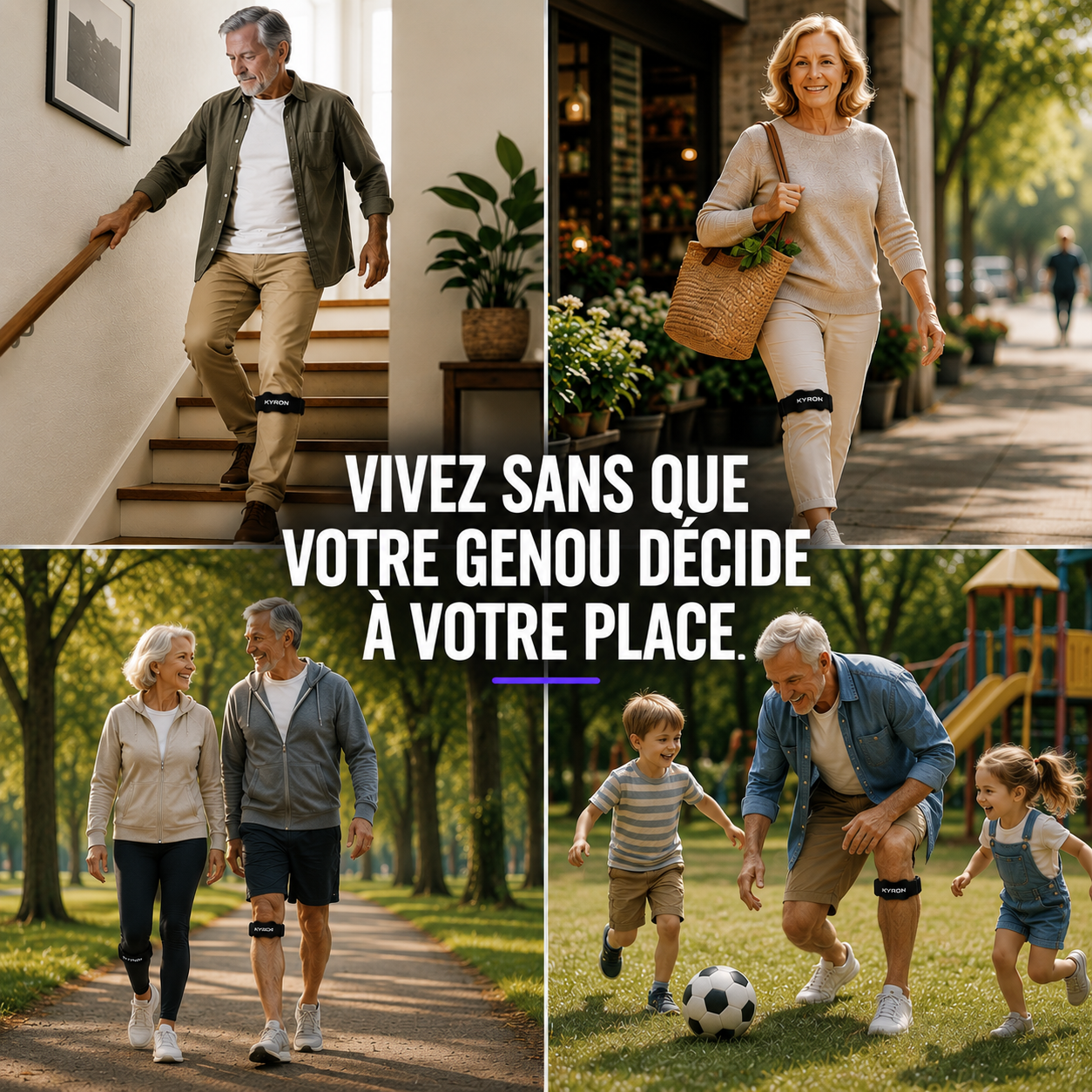 KYRON | Réduis la pression sous la rotule